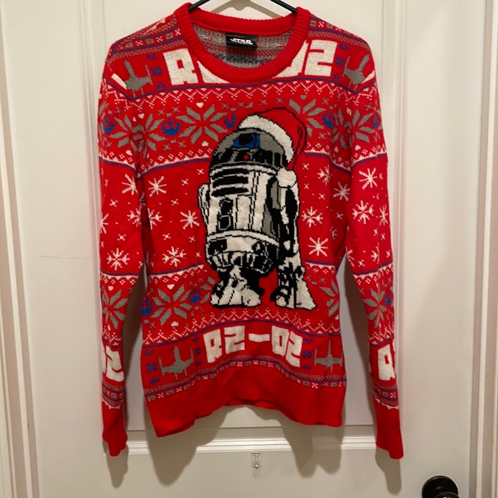 Star Wars Christmas Sweater R2-D2